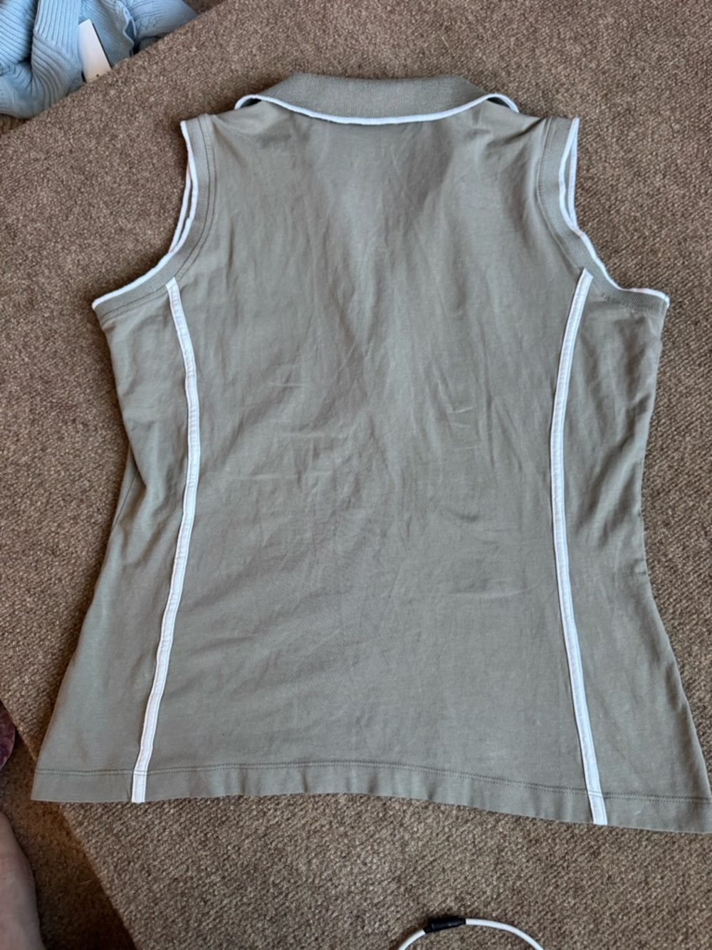 Women’s Sage Green Performance Athletic Bogner Golfing polo shirt Large - Picture 9 of 9